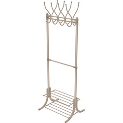 Гардеробная вешалка Nika НИКА ВГП60-8 ВГП60-8/БМ бежевый металлик - фото 16165145