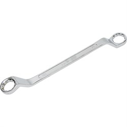 Хромированный двусторонний накидной ключ HORTZ HOR 103543 - фото 16179364