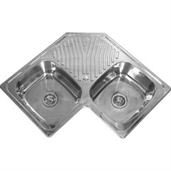 Угловая мойка ЦС D83838 - фото 16179738