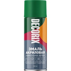 Универсальная аэрозольная акриловая эмаль Decorix 0101-35 DX - фото 16189259
