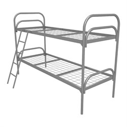 Двухъярусная металлическая кровать Sebmet К2-90190-10050-2ПЛ - фото 16189747