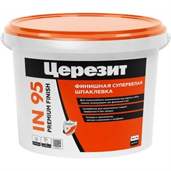 Универсальная готовая полимерная шпаклевка Церезит IN 95 - фото 16194024
