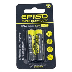 Солевой элемент питания Epilso EPB-R03-2SmB - фото 16197495