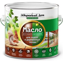 Масло для террас и деревянных полов Здоровый дом Лк-00009548 - фото 16203306
