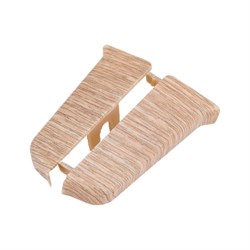 Торцевые заглушки для плинтуса DECONIKA Д-П55-Тп-Ф1 213 ДУБ СЕВ - фото 16214557