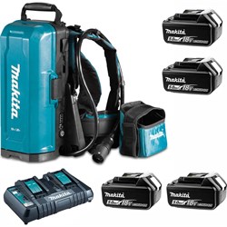 Ранцевый адаптер для аккумуляторов PDC01 с адаптерами на 18В и 36В MAKITA BL1850Bx4шт.,DC18RD - фото 16219553