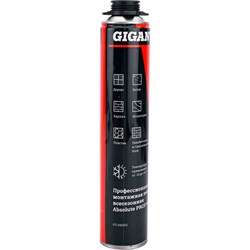 Профессиональная монтажная пена Gigant Absolute PROF 60 - фото 16225068