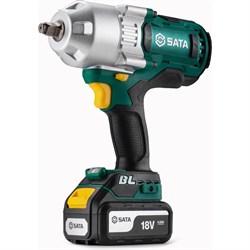 Аккумуляторный бесщёточный ударный гайковерт Sata SC51075 - фото 16228753