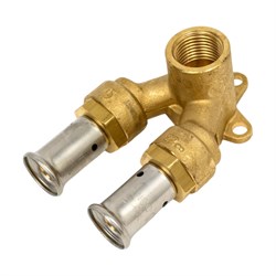 Укороченная проходная водорозетка Henco 3P-160416VK - фото 16258496