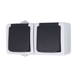 Двойная розетка LK Studio 80008 - фото 16265270