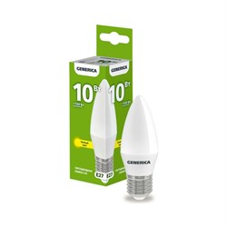Светодиодная лампа Generica LL-C35-10-230-30-E27-G - фото 16280850