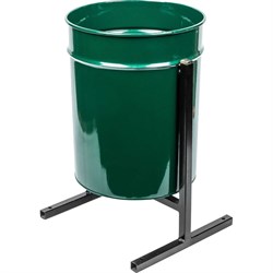 Круглая уличная урна ООО КЗНМ Эконом - фото 16283836