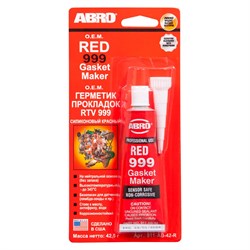 Силиконовый герметик прокладок ABRO 911-AB-42-R - фото 16284667