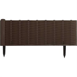 Садовое ограждение МАСТЕРСАД ЛЗ-корич - фото 16290704