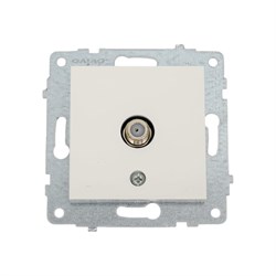 Механизм розетки OVIVO спутник F-коннектор - фото 16291083