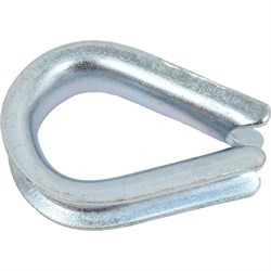 Оцинкованный коуш для стальных канатов vipкрепеж 10511 VIP - фото 16317124
