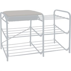 Этажерка Nika НИКА ЭТП1-1 ЭТП1-1/МС светло-серый/матовый серый - фото 16327562