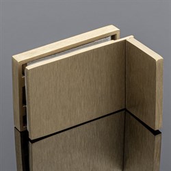 Коннектор стекло-стена SERVICE PLUS K02-203BGD/SUS304 - фото 16328308