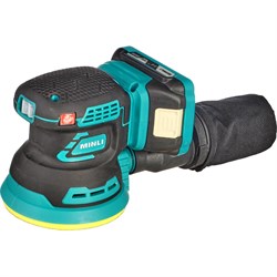 Аккумуляторная бесщеточная эксцентриковая шлифовальная машина MINLI DC702-2.0A - фото 16332033