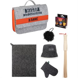 Набор для бани ГлавБаня Для выживания в бане - фото 16332257