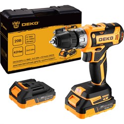 Аккумуляторная дрель-шуруповерт DEKO DKCD20FU-Li - фото 16335727