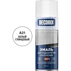 Акриловая аэрозольная эмаль для радиаторов Decorix 0105-21 DX - фото 16336200