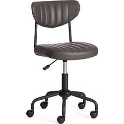 Кресло Tetchair slim искусственная кожа, grey (cерый) - фото 16349694