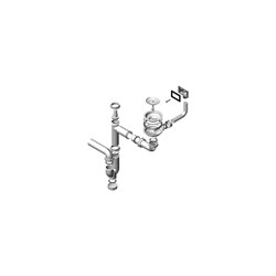 Одинарный сифон для мойки ALVEUS FI 114 ECO - фото 16350411