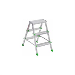 Двусторонняя алюминиевая стремянка Sarayli 18191 - фото 16361767