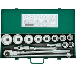 Набор торцевых головок Sata 09015 - фото 16365466