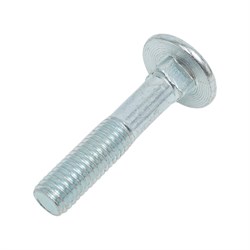 Мебельный болт качественный крепеж 10x50 DIN603 (20 шт.) - фото 16366212
