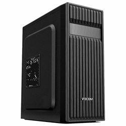 Системный блок VECOM INTEL Core i5-12400 2,5 ГГц / 16 Gb / 512 Gb SSD / DOS / черный - фото 16371172