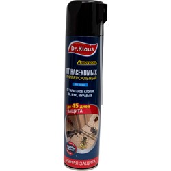 Универсальный аэрозоль от тараканов муравьев, мух, ос Dr.Klaus DK06250031 - фото 16374788
