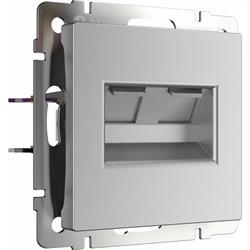 Двойная розетка WERKEL a051523 - фото 16374832