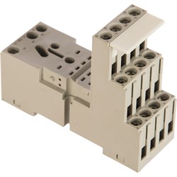 Цоколь для реле CR-M2 4ПК ABB CR-M4LS - фото 16387298