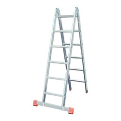 Шарнирная двусторонняя двухсекционная лестница KRAUSE TRIMATIC - фото 16397356