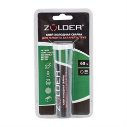 Клей холодная сварка для ремонта батарей и труб ZOLDER ЭК000140560 - фото 16398353