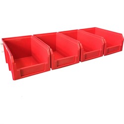 Настенный органайзер СТЕЛЛА-ТЕХНИК V-2-650-красный - фото 16399602