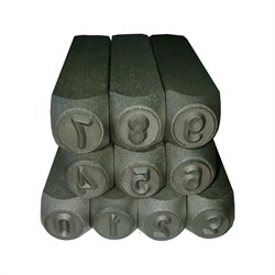 Твердосплавное клеймо Станкоинструмент и оснастка ЦИФРА №3 - фото 16404673