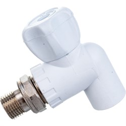 Угловой шаровый кран для радиатора КРОСС 60150 - фото 16425833