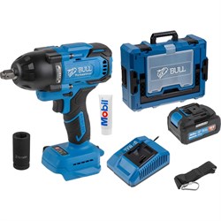 Аккумуляторный ударный гайковерт BULL SC 1807 Xcase, XLTpro - фото 16427173