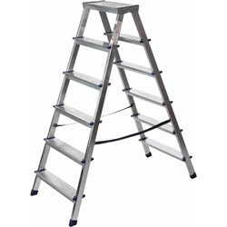 Алюминиевая двухсторонняя стремянка SMARTY Alpha Duo - фото 16437800