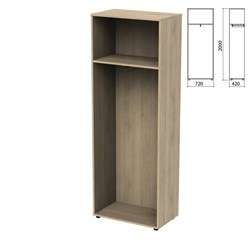 Шкаф (каркас) для одежды "Приоритет" (720х420х2000 мм), кронберг, К-935, К-935 кронберг - фото 16441314