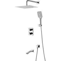 Встраиваемый смеситель для ванны и душа Lemark Yeti - фото 16443959