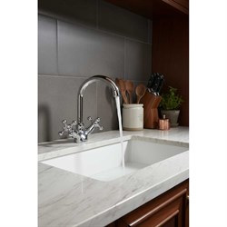 Смеситель для раковины OLIVE'S 01110GR - фото 16445189