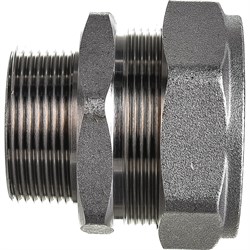 Муфта Lavita V/S 40х1 1/2 никель - фото 16453220