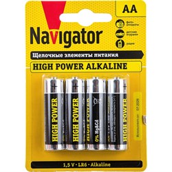 Батарейка Navigator 94 753 NBT-NE-LR6-BP4 - фото 16464785