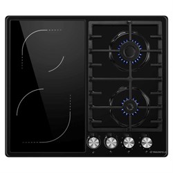 Комбинированная варочная панель Maunfeld EEHE.642VC.3CB/KG - фото 16465728