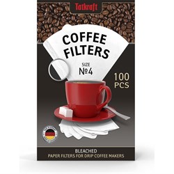 Бумажные фильтры для кофеварки Tatkraft 13810 - фото 16466576