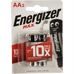 Батарейка Energizer Maximum LR6 AA 1.5В бл/2 щелочная - фото 16467636